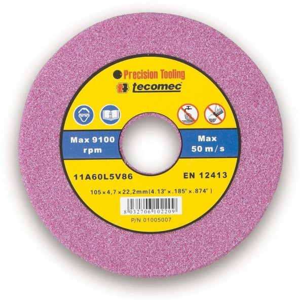 Tecomec Zincir Bileme Diski 105x22x4.7 mm 3/8-404