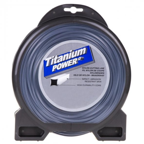 Titanyum Tırpan Misinası Kare 3.5 mm 32 mt
