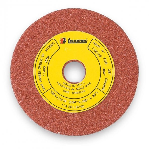 Tecomec Zincir Bileme Diski 100x4,7x16 mm