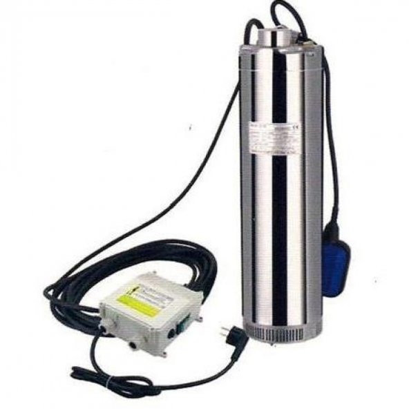 Water WS-104 Çelik Gövdeli Keson Kuyu Dalgıç Pompa 2 Hp 220v
