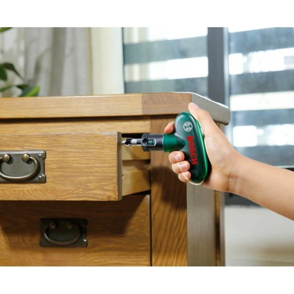 Bosch 10 Parça Cırcırlı Cep Tornavidası - 3