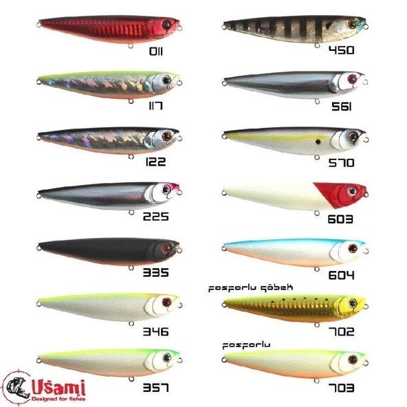 Maket Balık Usami Puppy Walker 100Dw 13.4 Gr Renk:561 ürün görseli 1