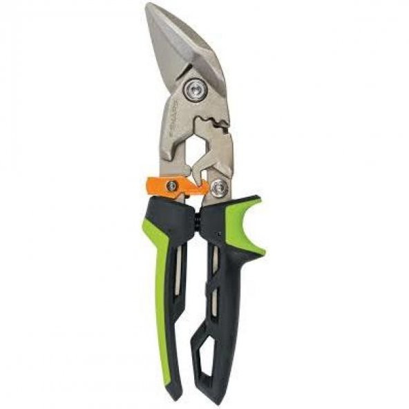 Fiskars 1027210 PowerGear Metal Levha Makası -Offset Sağ Kesim - 2