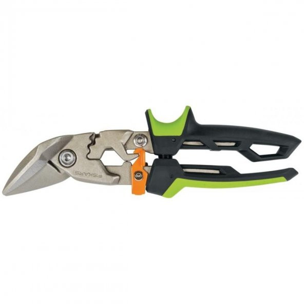 Fiskars 1027210 PowerGear Metal Levha Makası -Offset Sağ Kesim - 5