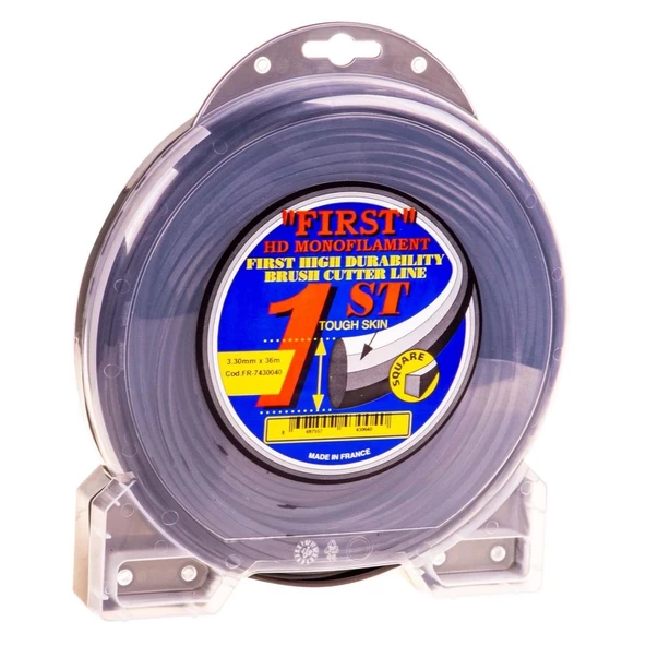 First Misina 3.3 mm 36 m Turuncu 4 Köşe Silikonlu