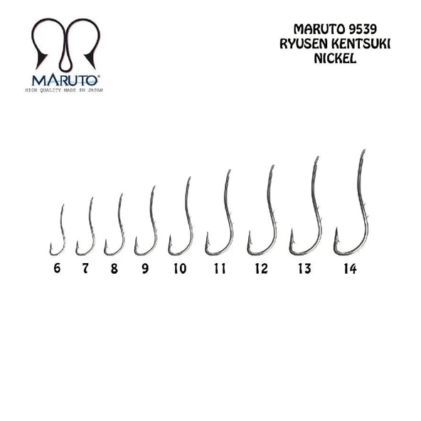 Maruto 9539 Ryusen Kentsuki Nikel İğne No:9 - Resim 2