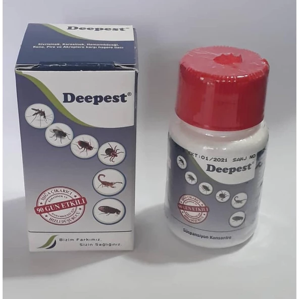 Deepest Kalıcı Etkili Haşere İlacı 25 ml