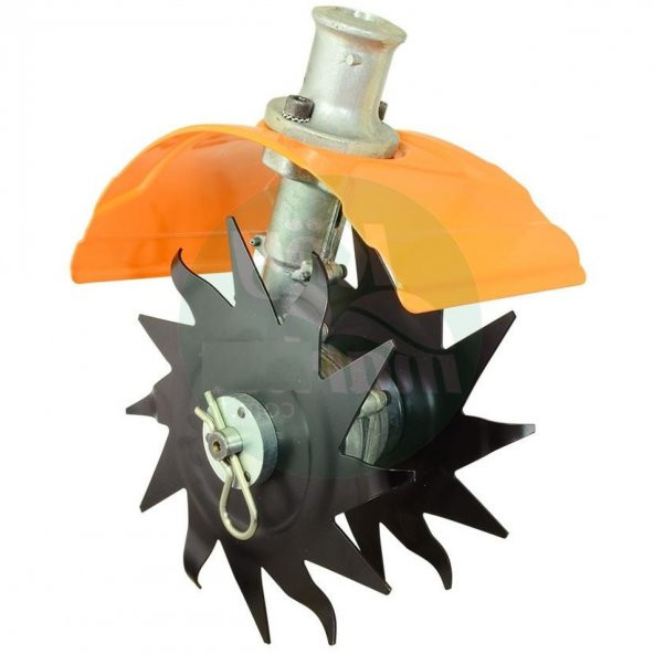 Baseh 1+1 Tırpan Çapa Aparatı 26 mm 7 Diş - Resim 3