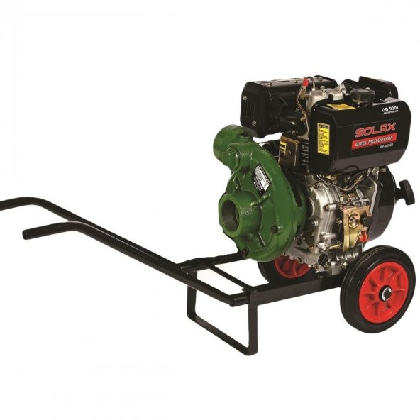 Solax SDP-3YN Dizel Yüksek Basınçlı Marşlı Su Motoru 3''
