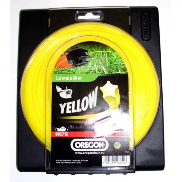 Oregon Tırpan Misinası 3.0 mm 60 m Yellow