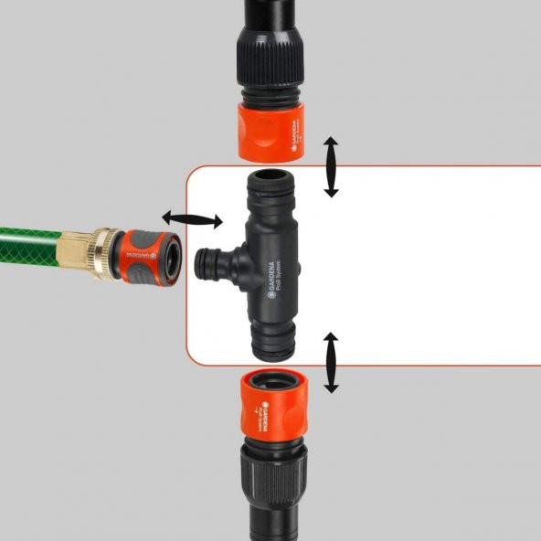 Gardena 2835-20 “Profi” Maxi-Flow Sistem T-Kaplin - 4
