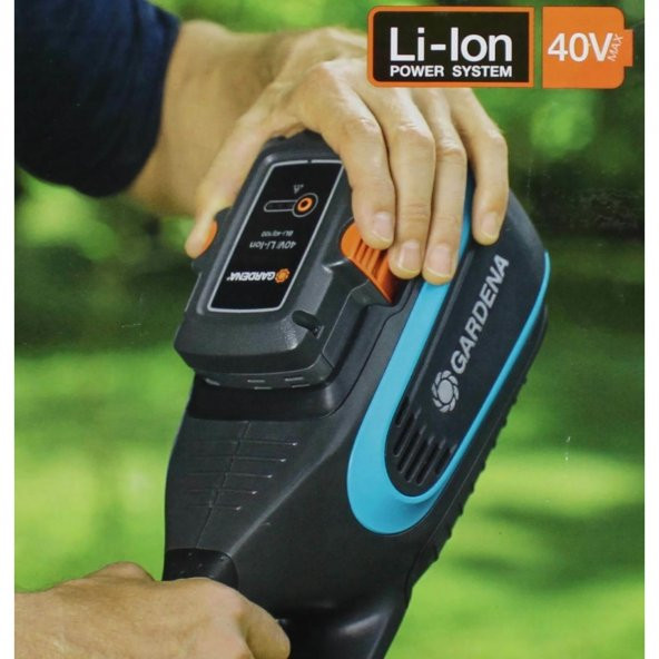 Gardena 9827 PowerCut Li-40/30 Akülü Kenar Kesme Makinası - 2