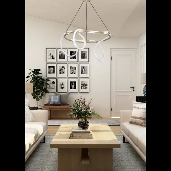 Yumuşak Boru Modern Led Avize ve Modern Sarkıt LED Avize - 2