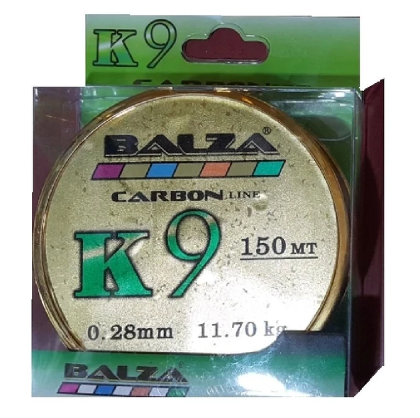 Balza Carbon Line K9 Misina 150 Mt. 0,26Mm - 2