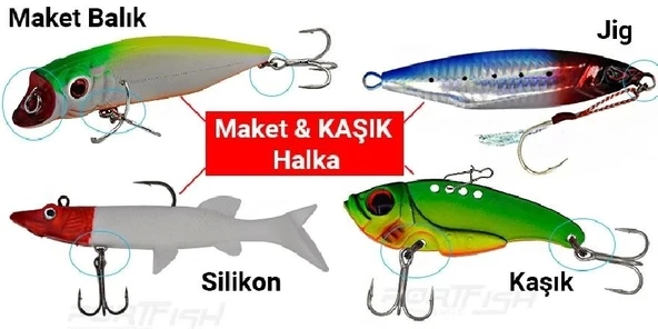 Portfish Bl-6005 Kaşık Split Halka No:6 - 3