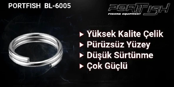 Portfish Bl-6005 Kaşık Split Halka No:6 - 2