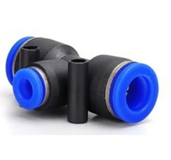 Pnömatik Redüksiyon Te Bağlantı 10x6x10 - Resim 3