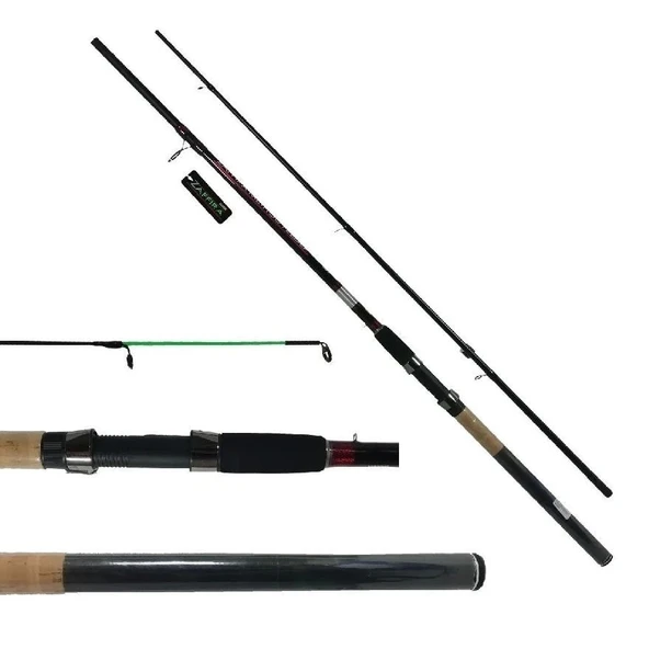 Jaxon Zaffira Method 330 Cm 20-60 Gr 3 Parça Sazan Kamış Yedek Uç’Lu - Resim 2