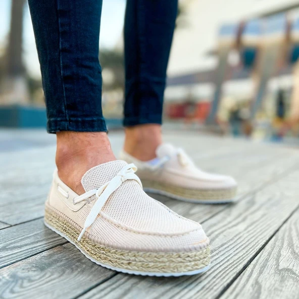 Espadril Erkek Ayakkabı BEJ