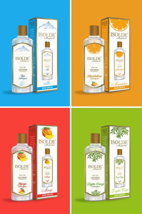 Zigavus Isolde Kolonya Çeşitleri 160 ml - 1