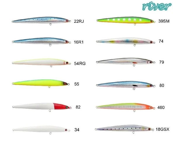 River Slim Pen 130S 13Cm 30 Gr Maket Balık Renk:74 - 3