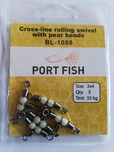Boncuklu Fırdöndü Portfish Bl-1088 No: 5X6 ürün görseli