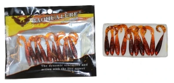 Sahte Silikon Yem Captain Hyper Soft 4,5Cm 10’Lu Pk Renk:06 - Resim 2