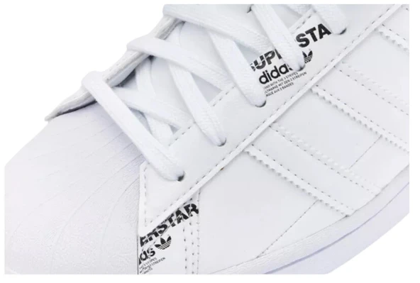 adidas Superstar 'White Vivid Red' GV7672 Spor Ayakkabı - 6