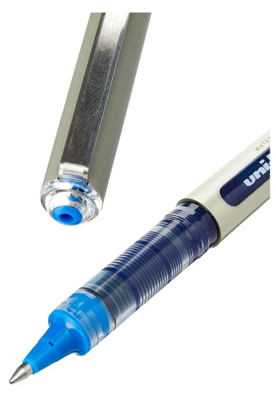 Mavi Pilot Kalem 5 Adet Uniball Eye Fine 0.7 mm Roller Pilot Kalem Ub-157 Roller Uçlu Likit Mürekkepli Pilot Kalem - Resim 5