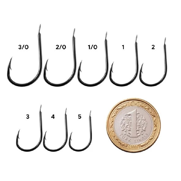 Shogun X9901 Xc Chinu Black Nickel Olta İğnesi No:3 - Resim 3