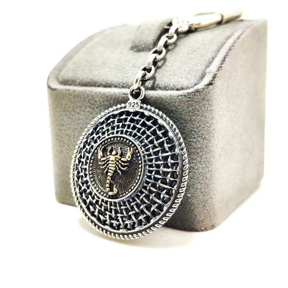 TELKARİ GÜMÜŞ ANAHTARLIK - 3