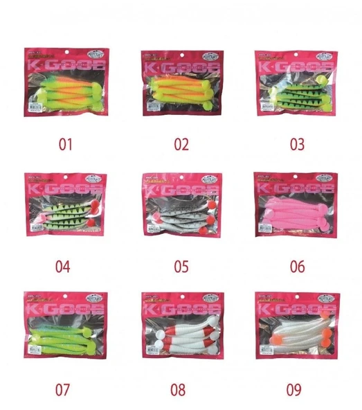 Silikon Yem Captain Typoon Soft 12Cm 5’Li Pk Renk:07 - 3