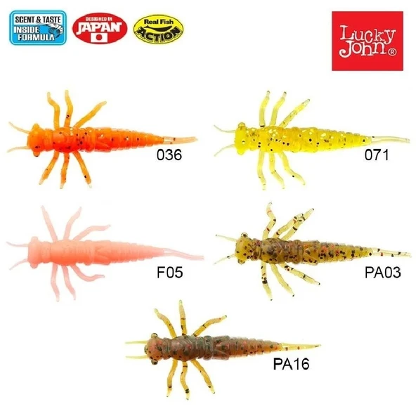 Silikon Yem Luckyjohn Nayada 5Cm 9’Lu Pk Renk:F05 - Resim 3