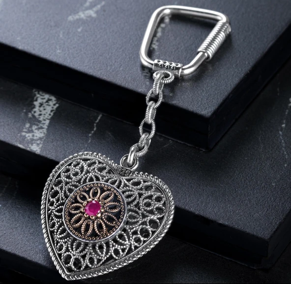 TELKARİ GÜMÜŞ ANAHTARLIK