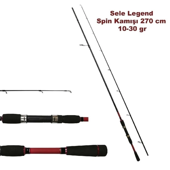 Spin Kamışı Sele Legend 270Cm 10-30Gr Aksiyonlu - 3