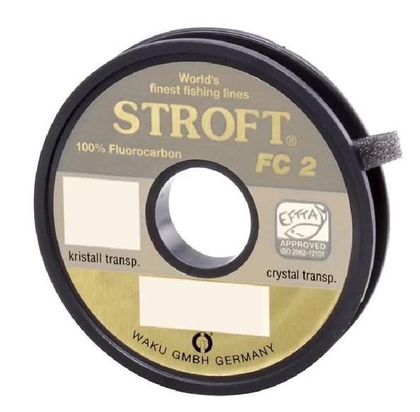 %100 Flourocarbon Misina Alman Kalitesi Stroft Fc2 50Mt Ölçüleri 0,35Mm - Resim 2