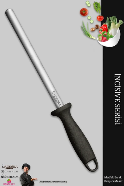 LAZBİSA İncisive Serisi Masat Mutfak Bıçak Bileme Aleti Masatı (MFT-245)