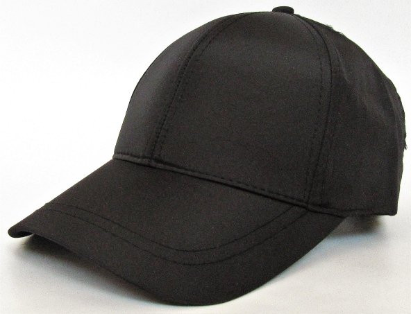 salarticaret Unısex Soft Düz Siyah Şapka