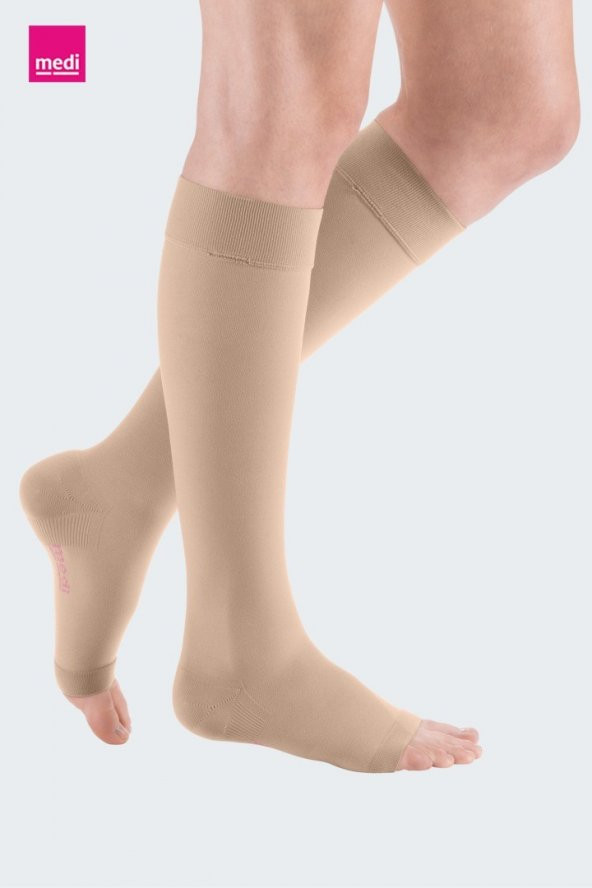 Mediven Plus CCL2 Dizaltı-Burnu Açık Ten Varis Çorabı