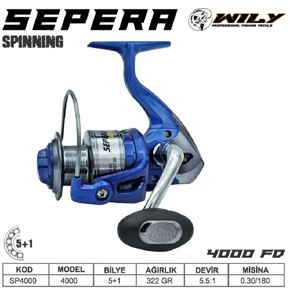 Wily Sepera 4000 Fd Olta Makinası 5+1 Bb - 2