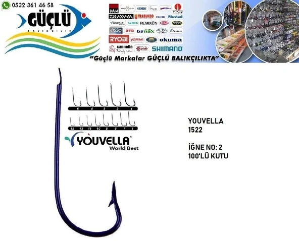Youvella 1303 (1522) Mavi 100’Lü Kutu No:4