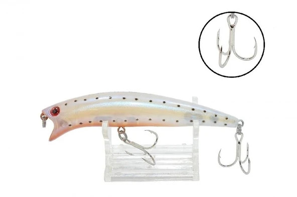 Caplure Seabass Minnow 90Mm Floating 12Gr Maket Balık Renk:18 - Resim 2