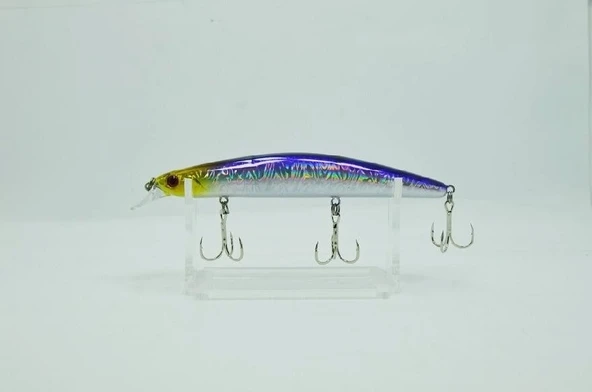 Captain Minnow 125F 21Gr 12.5Cm Maket Balık Renk:100 - Resim 3