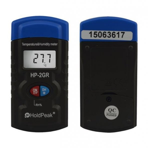 Holdpeak HP-2GR Nem ve Sıcaklık Ölçer - 2