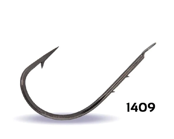 Youvella 1409 (505) Çift Tırnak Olta İğnesi No:6 - Resim 2