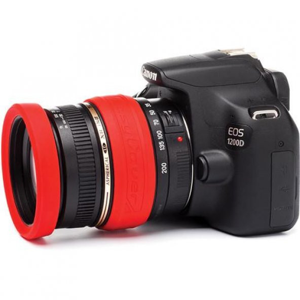 Easycover Lens Rim Lens Koruyucu (62MM Kırmızı) - 2