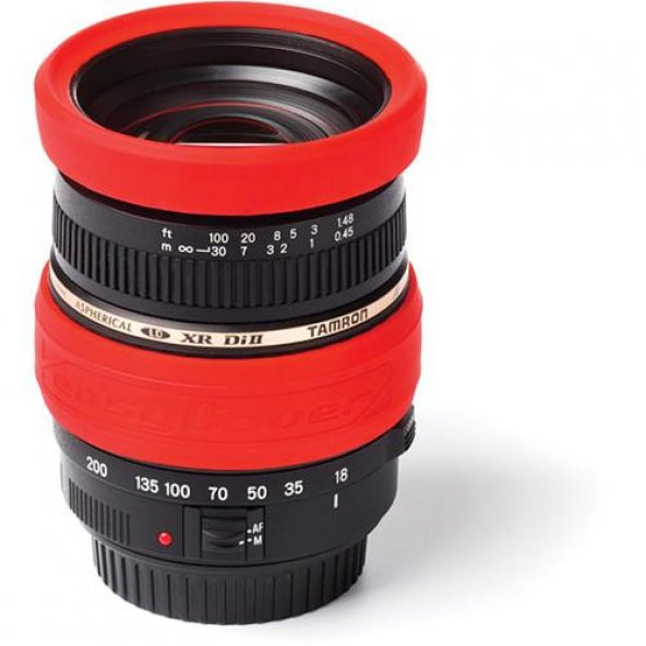 Easycover Lens Rim Lens Koruyucu (62MM Kırmızı) - 4