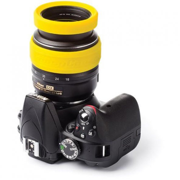 Easycover Lens Rim Lens Koruyucu (52MM Sarı) - 3