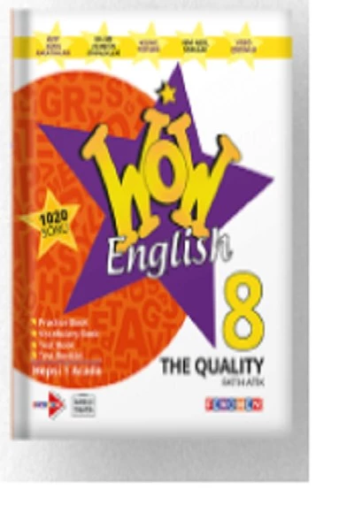 8.Sınıf Wow English The Quality Hepsi 1 Arada Gama Okul Yayınları