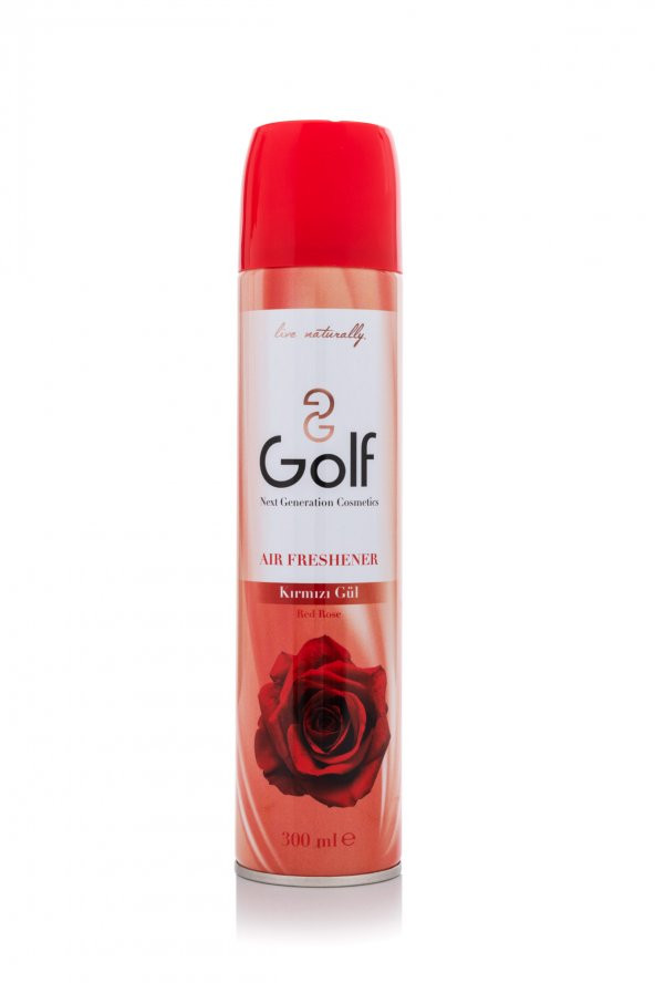 Golf Cosmetics Oda Kokusu Su Bazlı Sprey 300 ML - Gül